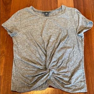 Twist front t-shirt